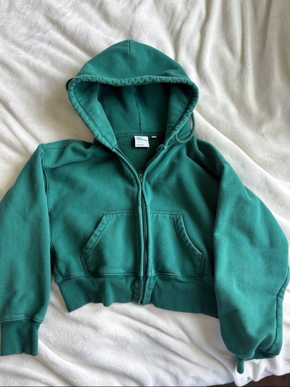 Cozy Fleece Boyfriend Boxy Zip Up